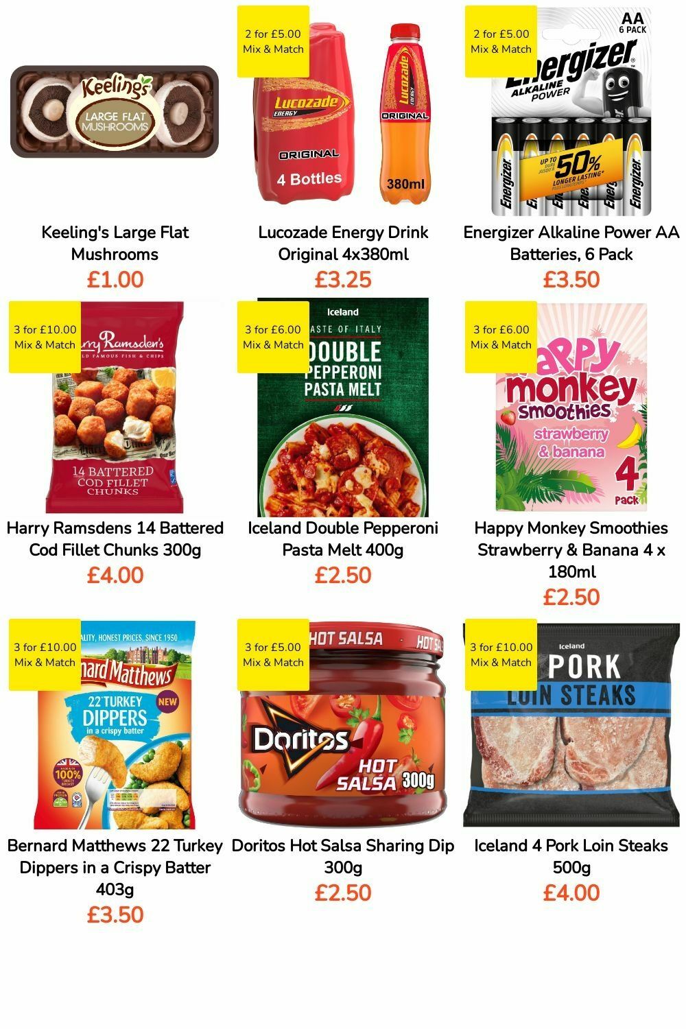 Iceland Offers from 12 January