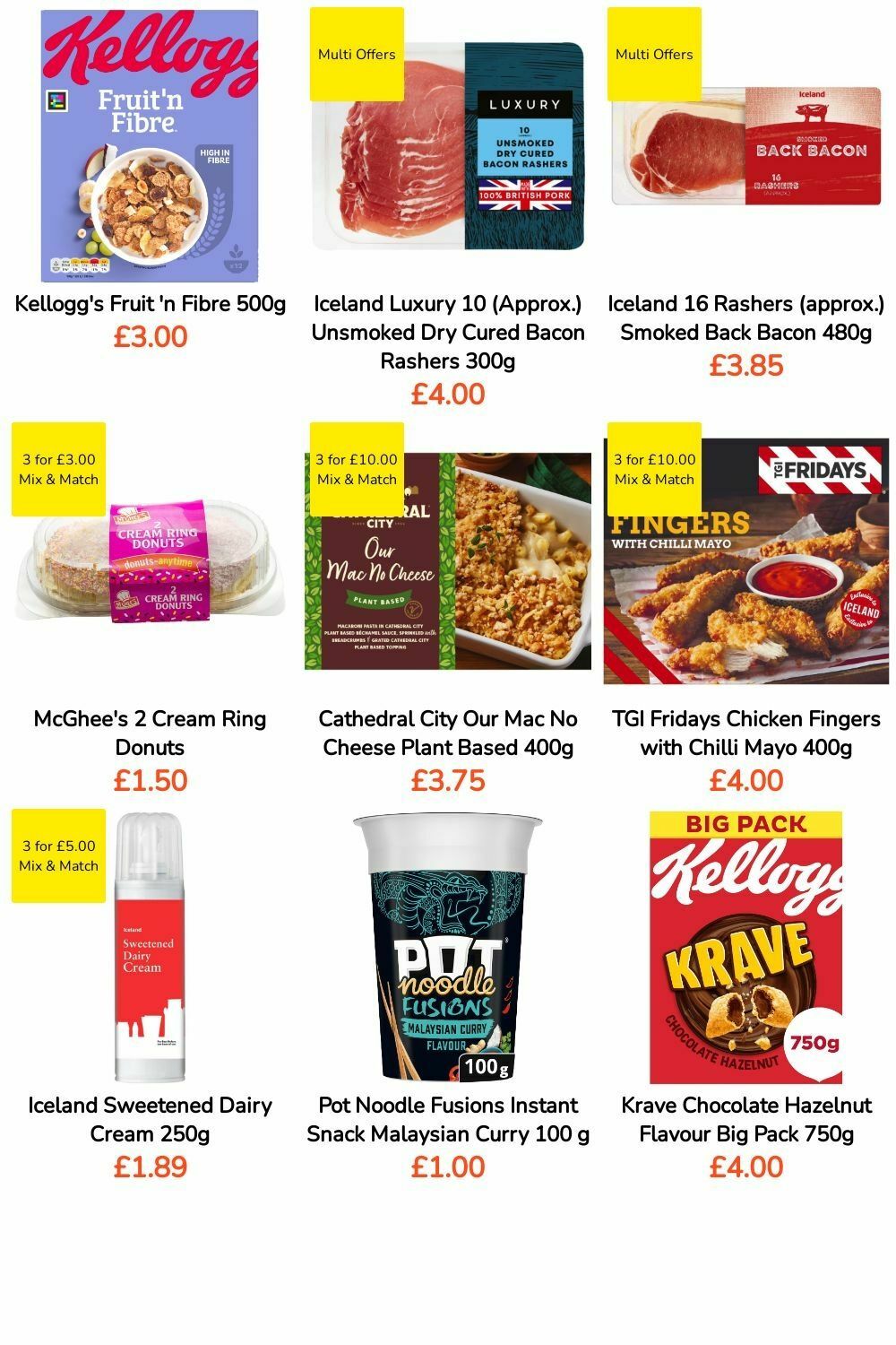 Iceland Offers from 12 January