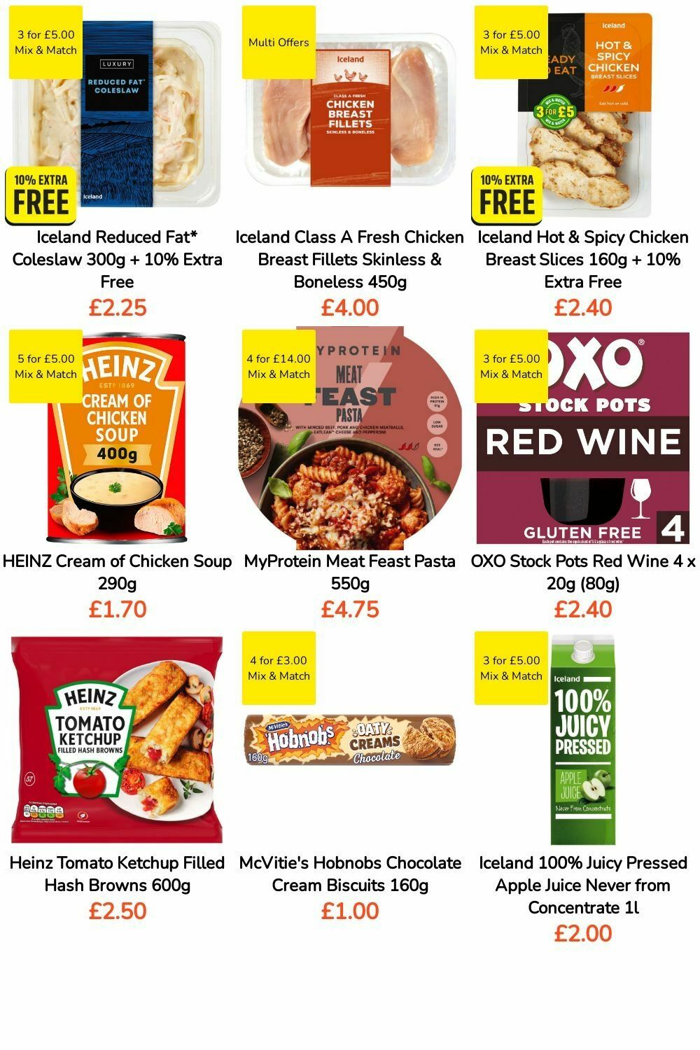 Iceland Offers from 12 January