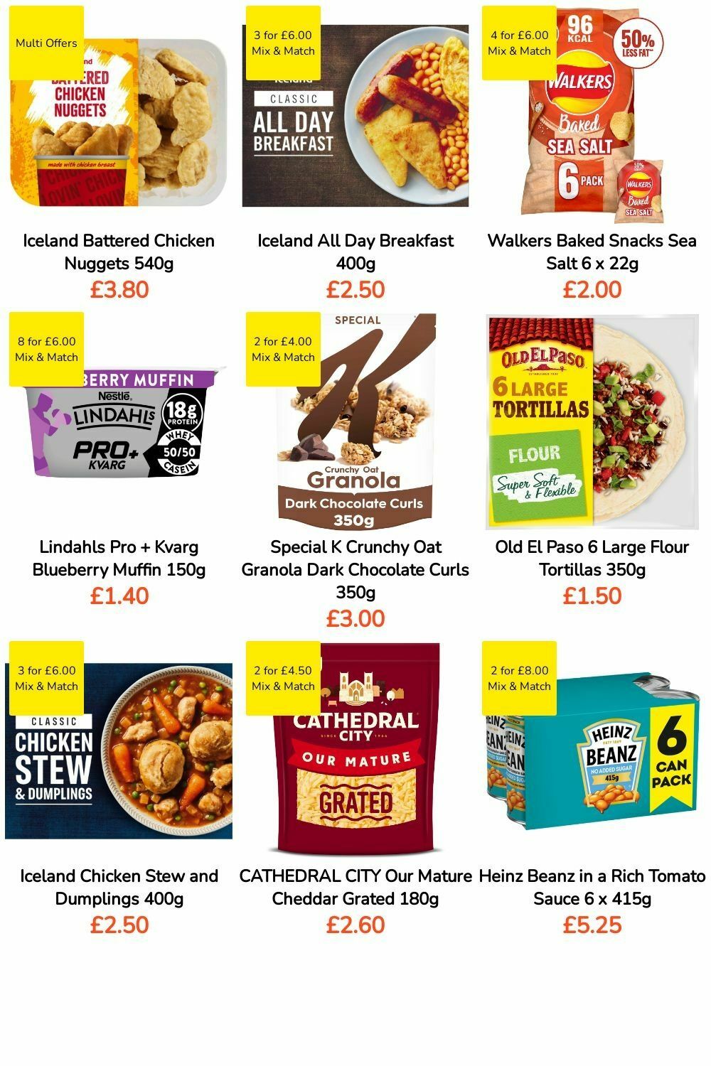 Iceland Offers from 12 January