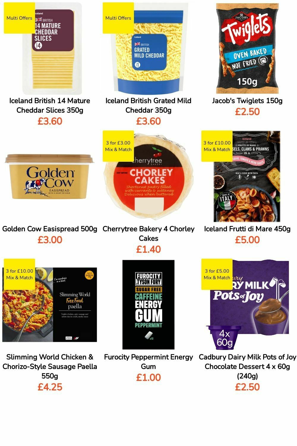 Iceland Offers from 12 January