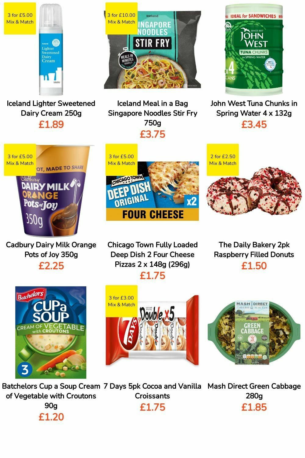 Iceland Offers from 12 January