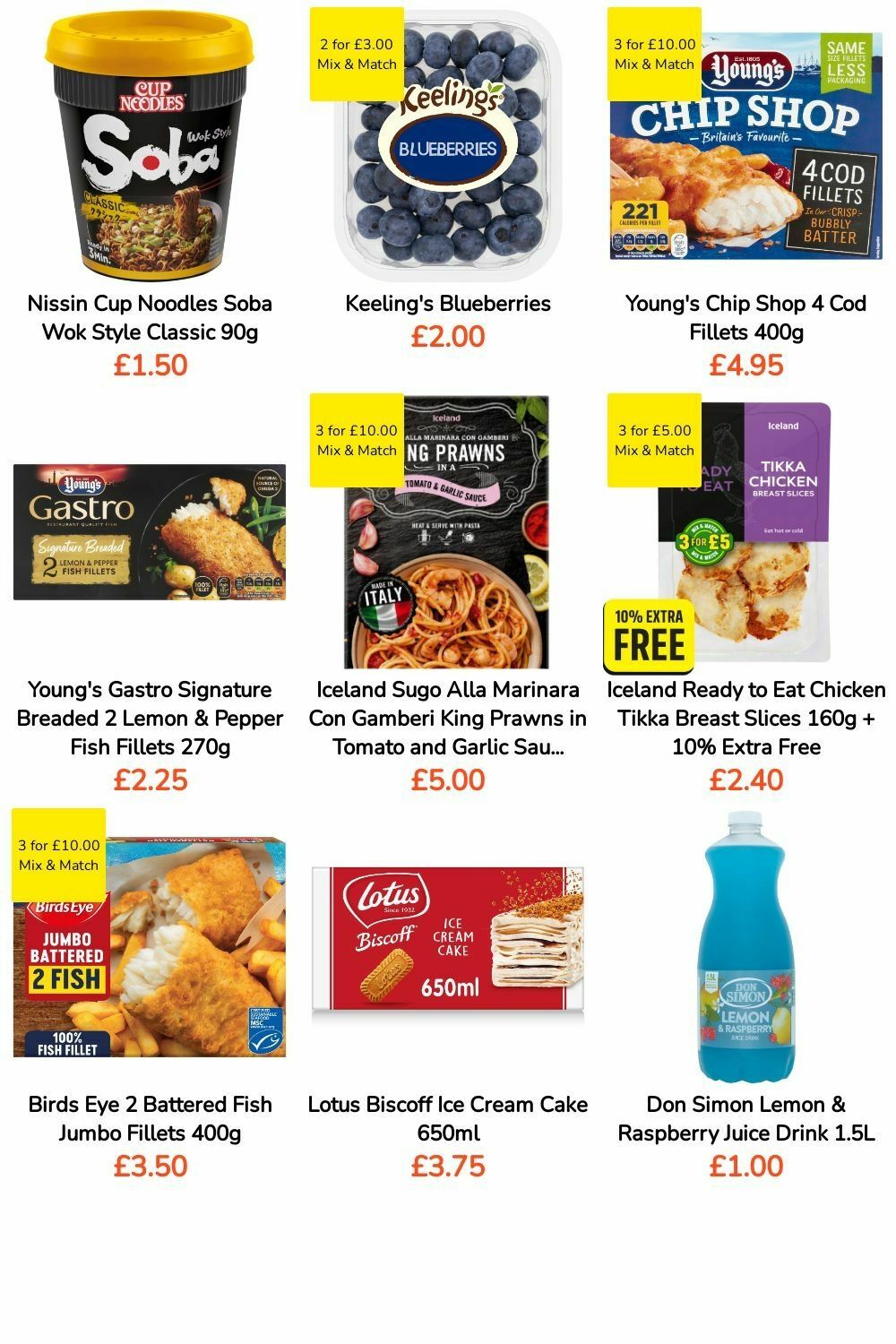 Iceland Offers from 12 January