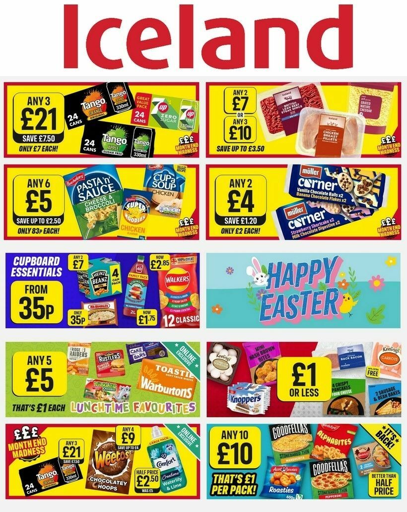 Iceland Offers from 29 March