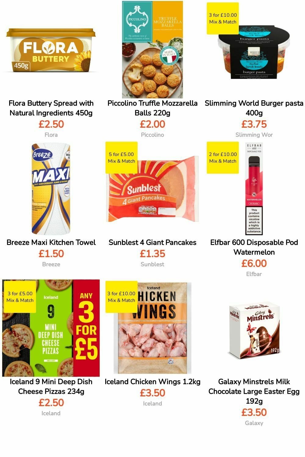 Iceland Offers from 29 March