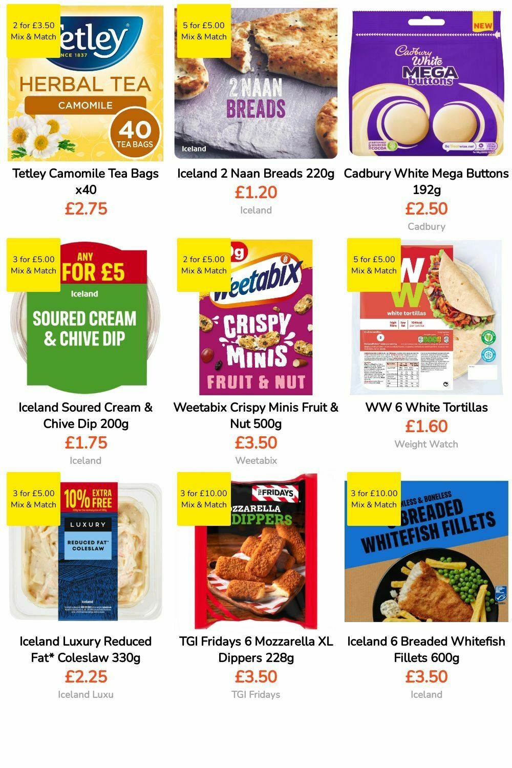 Iceland Offers from 29 March