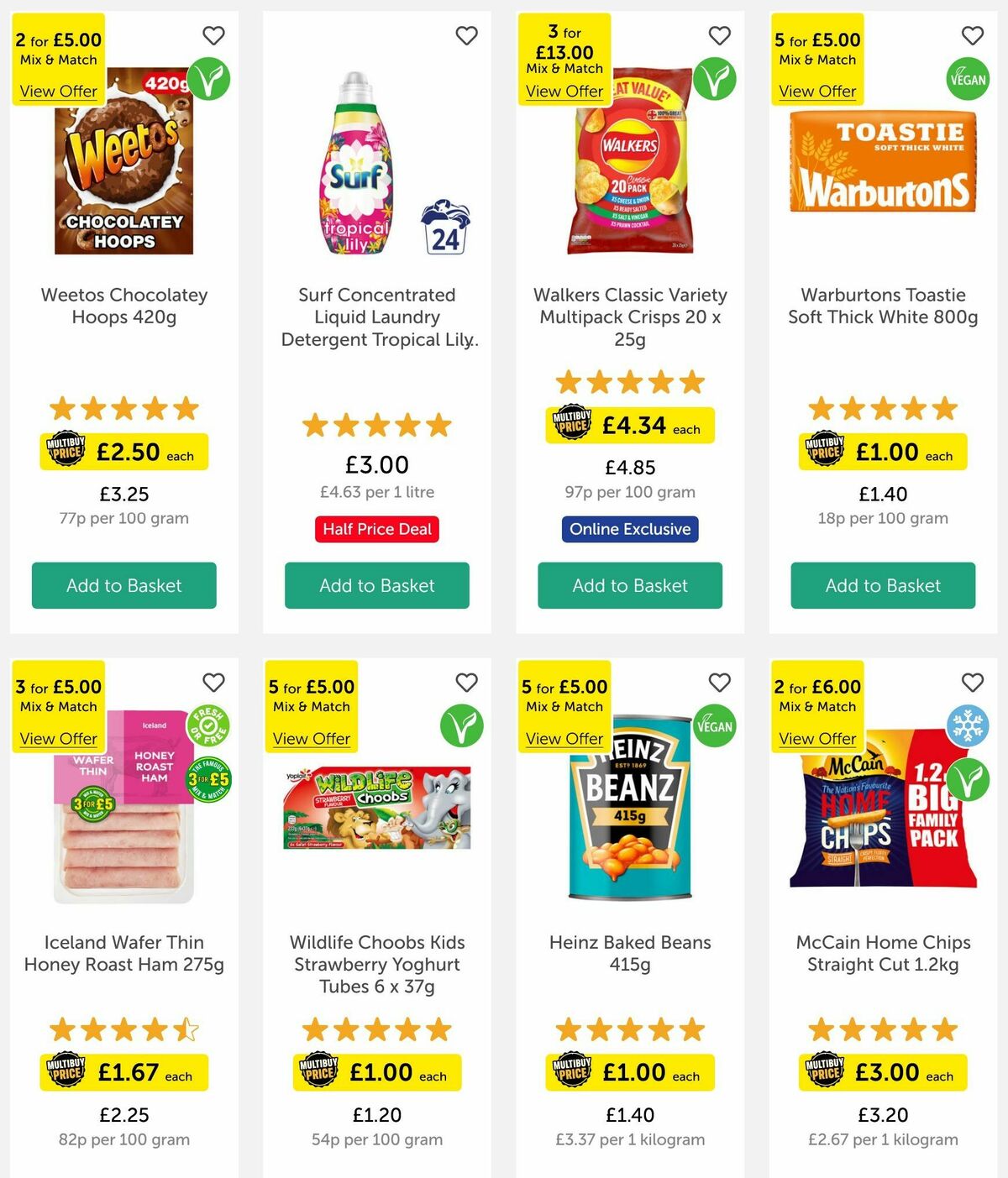 Iceland Offers from 12 April