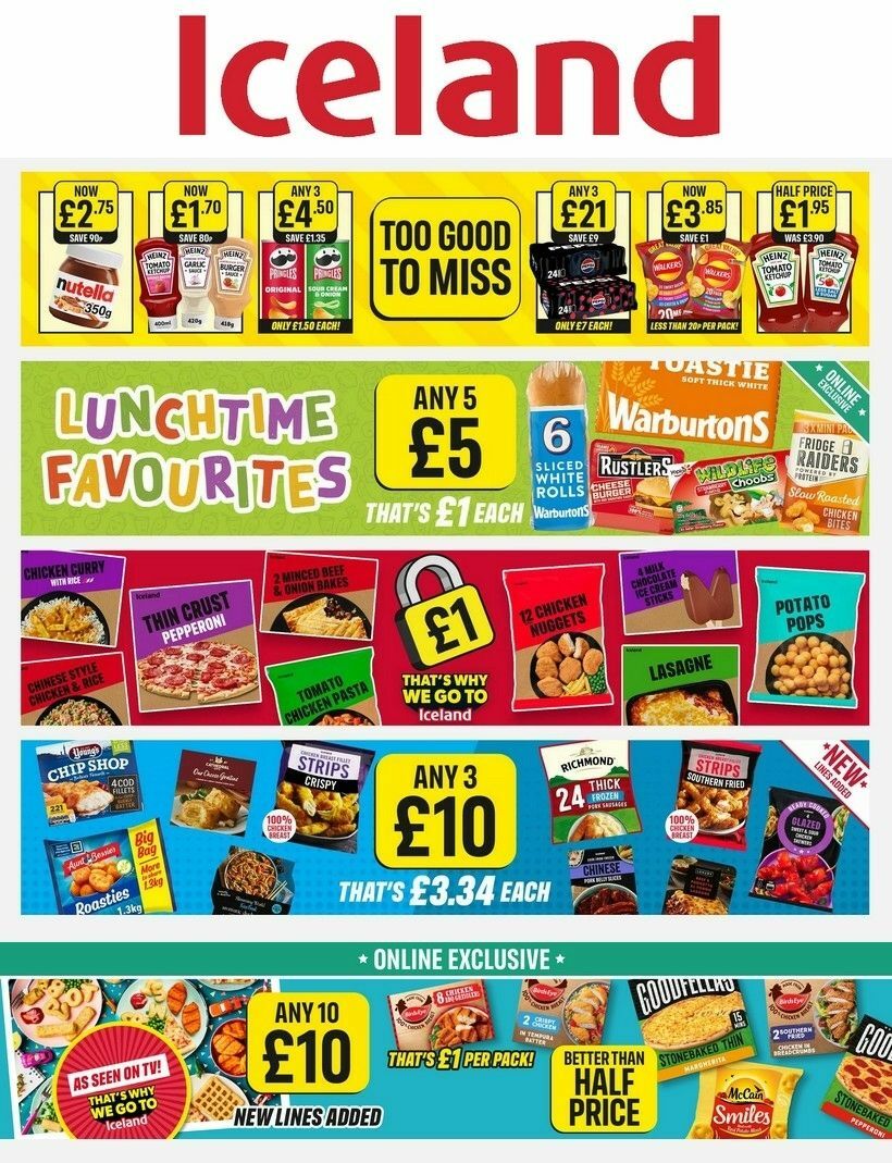 Iceland Offers from 3 May