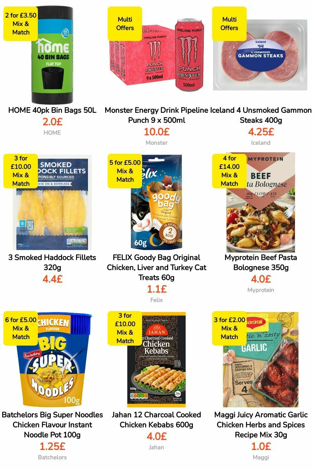 Iceland Offers from 3 May