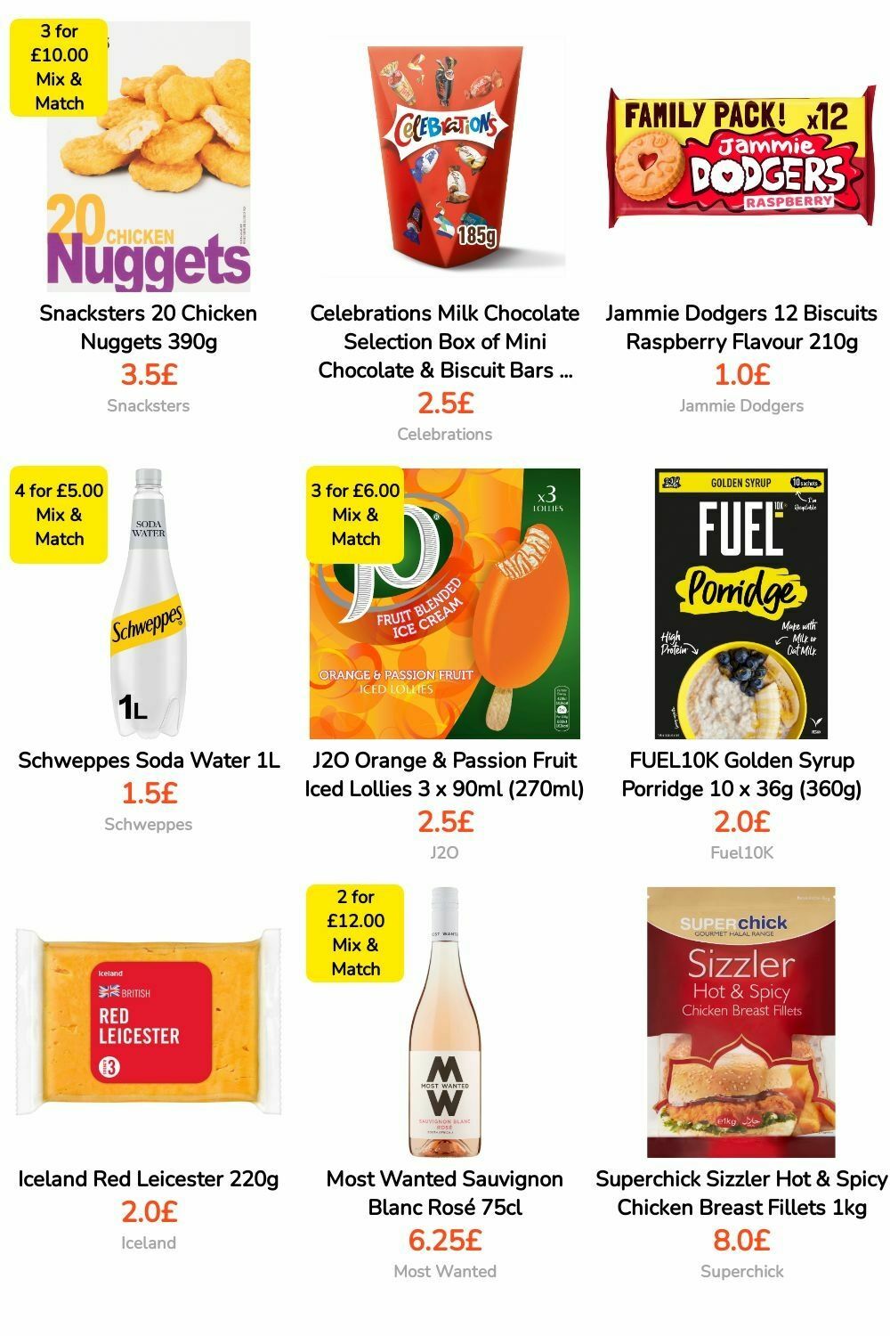 Iceland Offers from 3 May