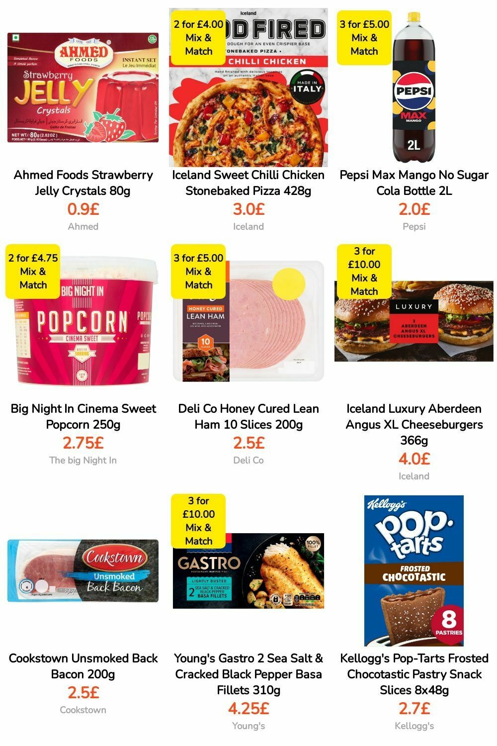 Iceland Offers from 3 May