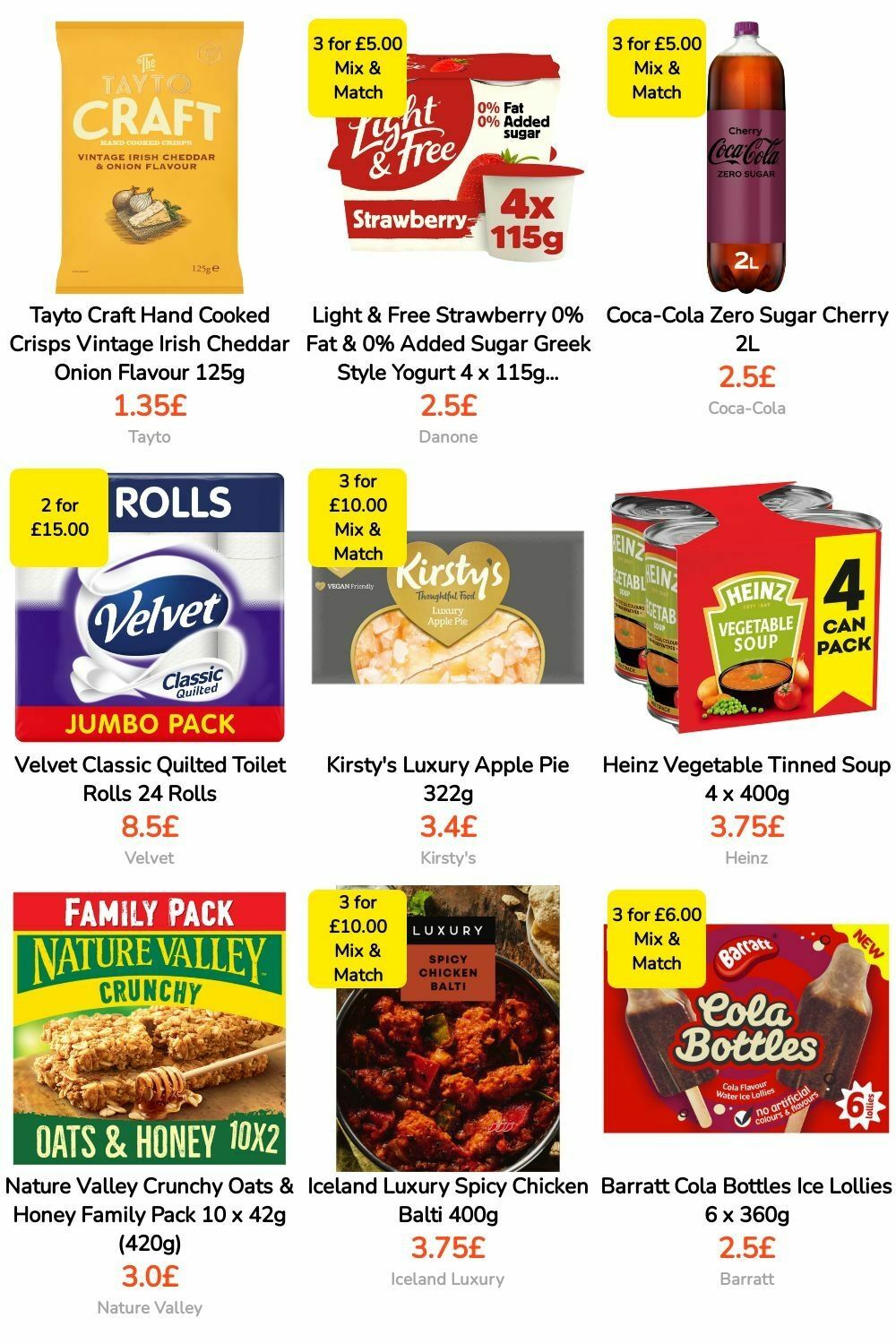 Iceland Offers from 3 May