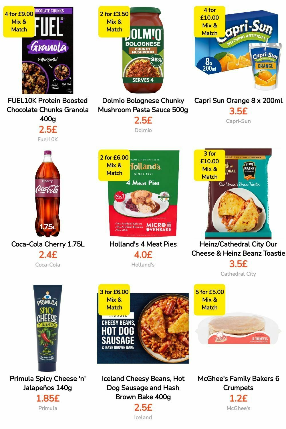 Iceland Offers from 3 May