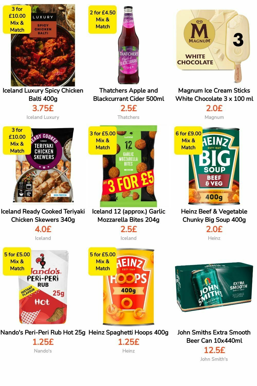 Iceland Offers from 31 May