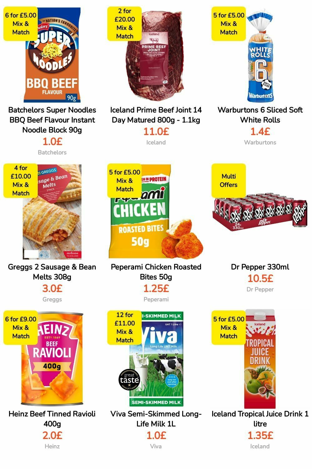 Iceland Offers from 14 June