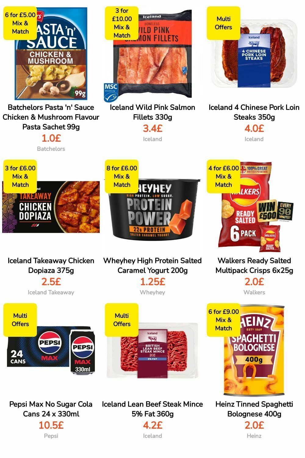 Iceland Offers from 21 June