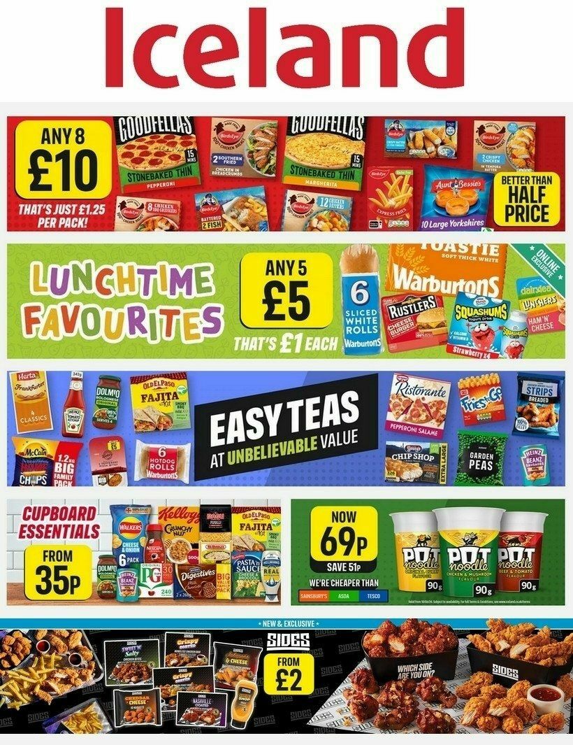 Iceland Offers from 4 July