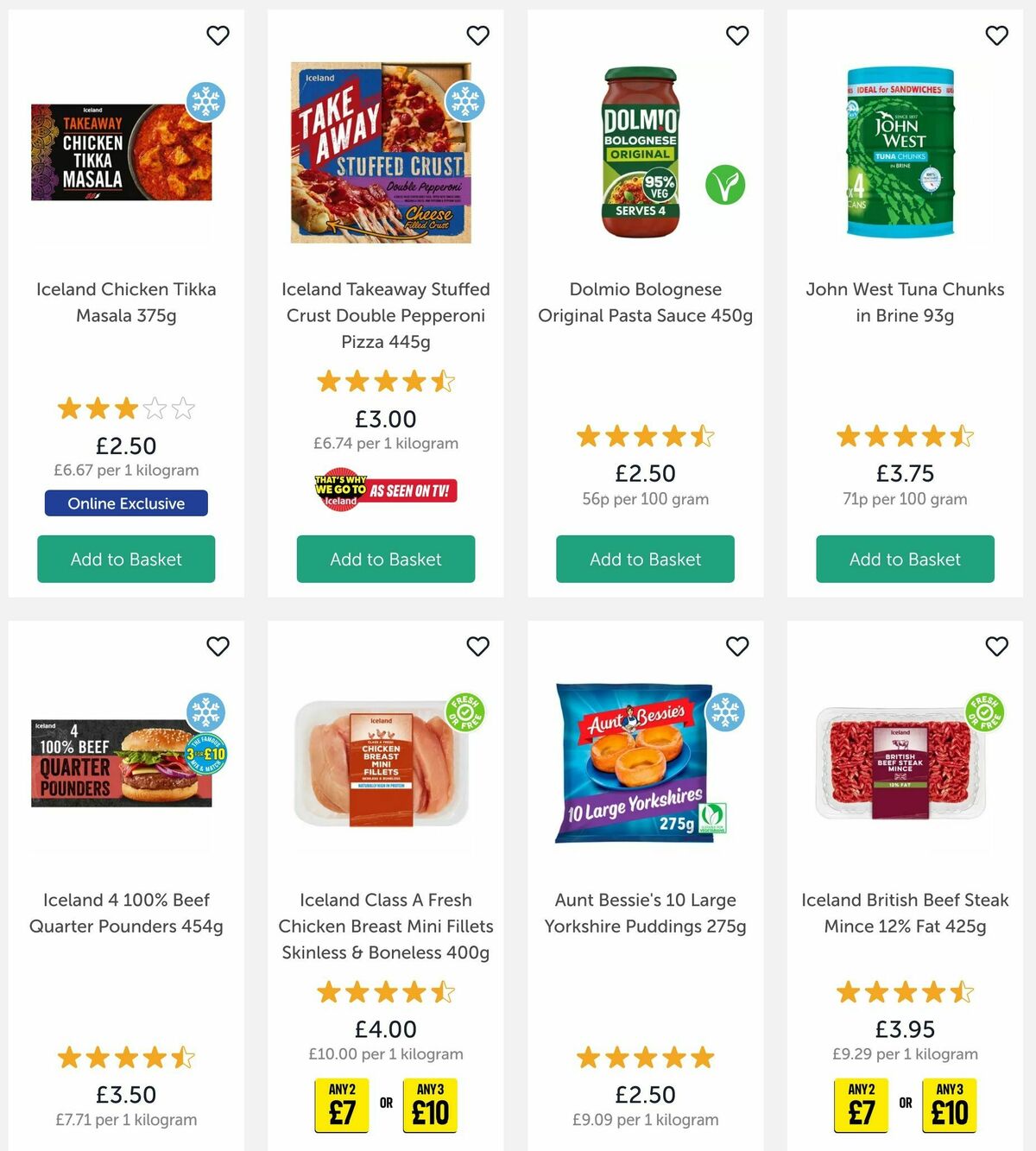 Iceland Offers from 4 July