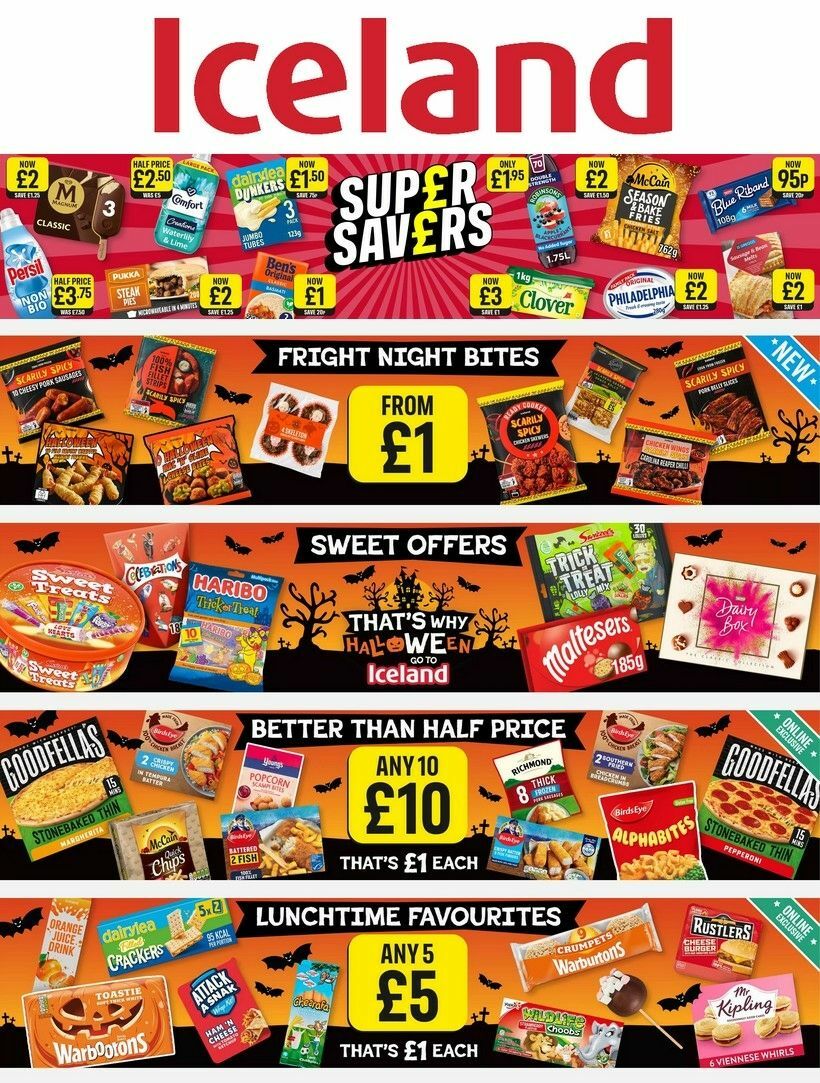 Iceland Offers from 11 October