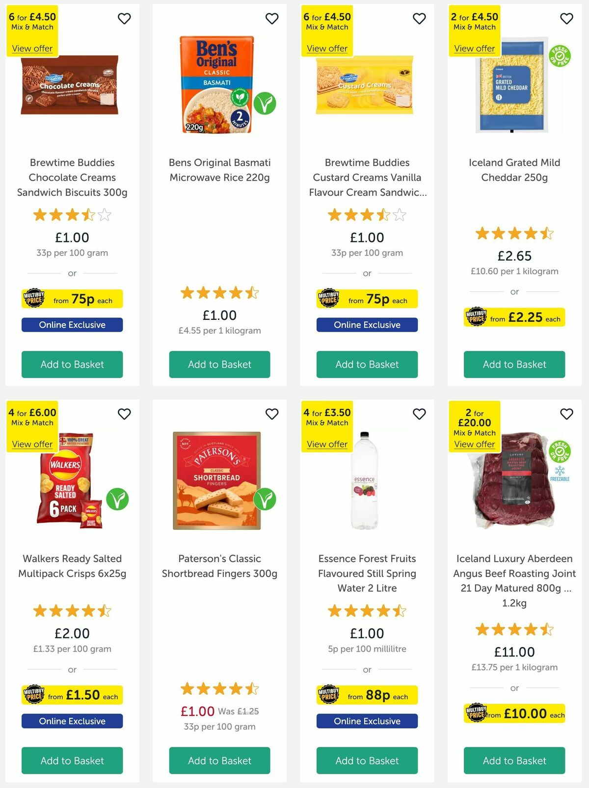 Iceland Offers from 21 November