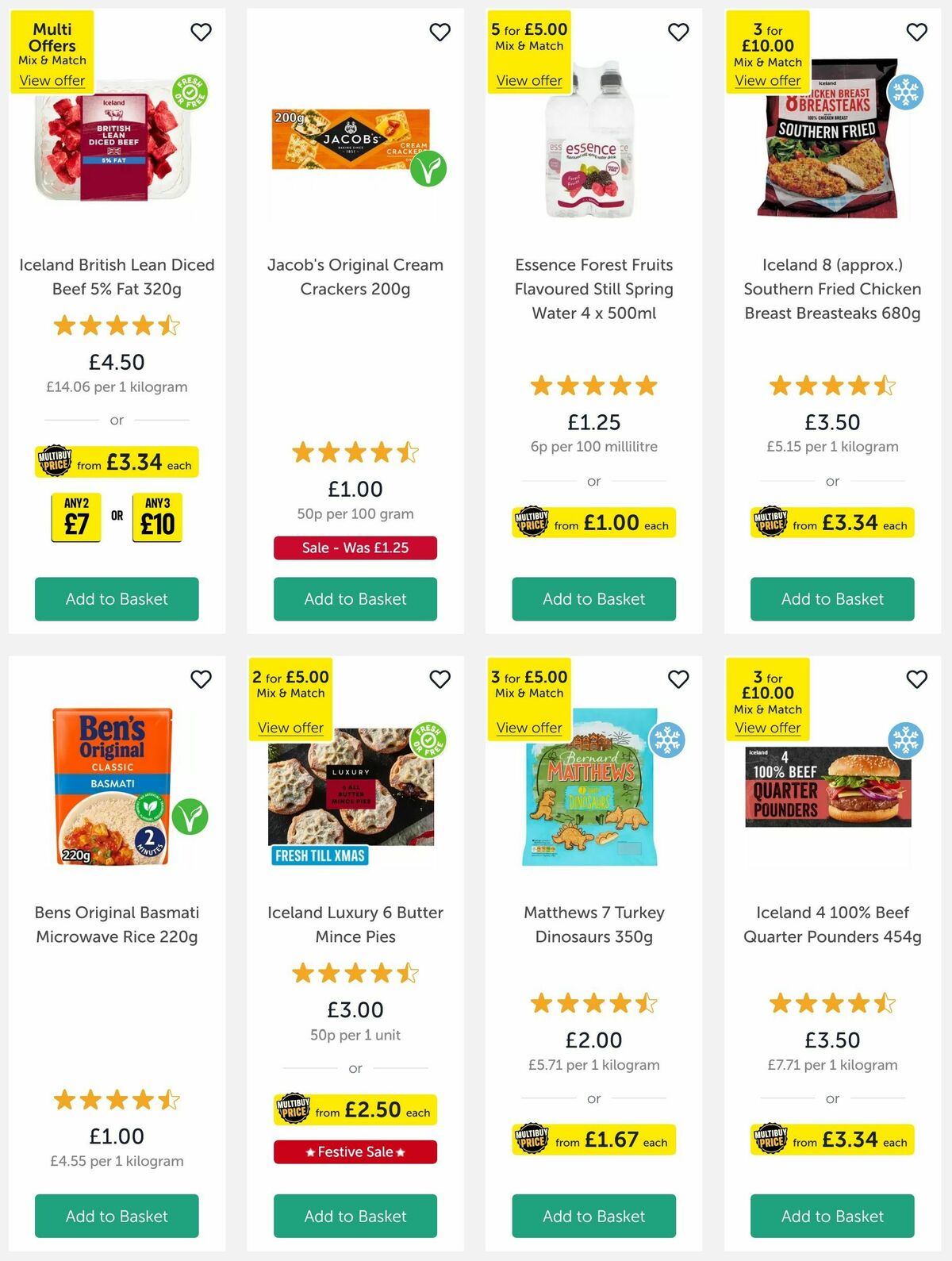 Iceland Offers from 20 December