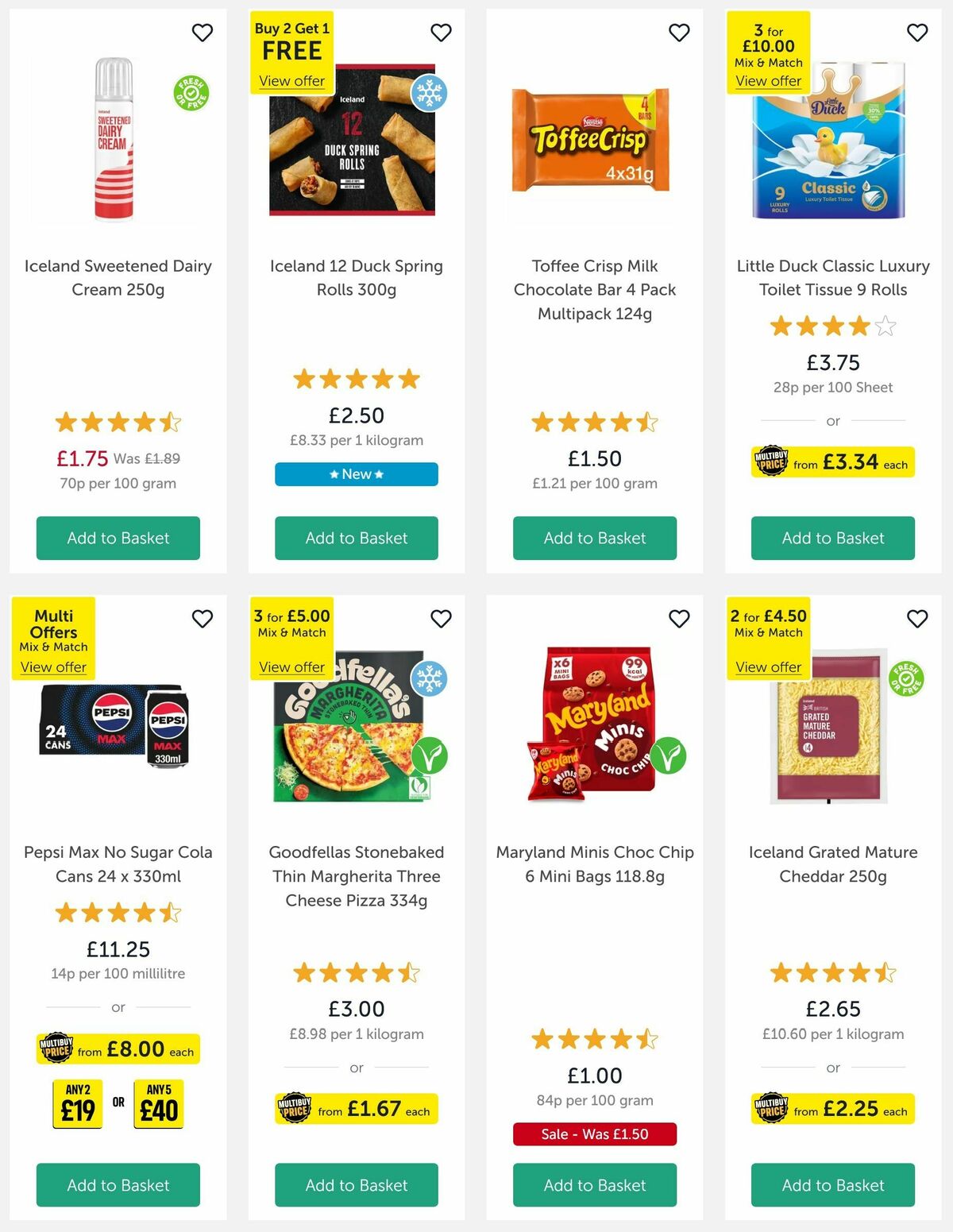 Iceland Offers from 20 December