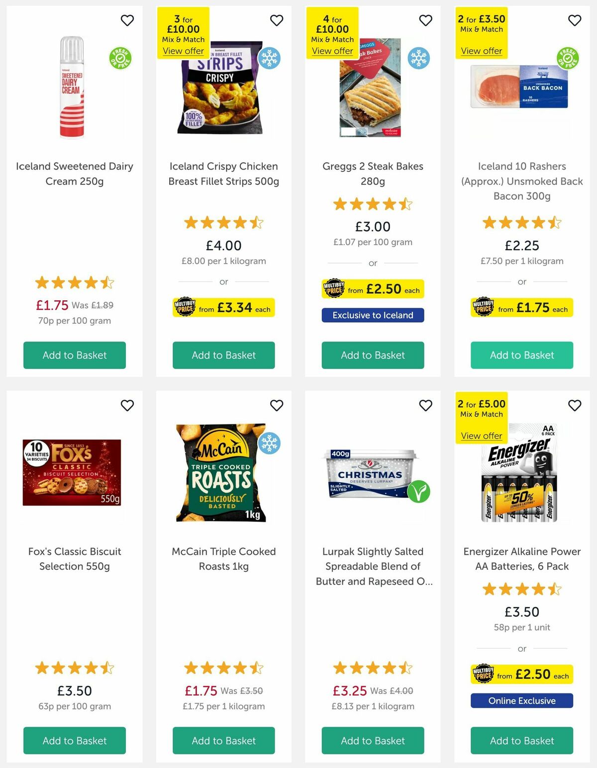 Iceland Offers from 27 December