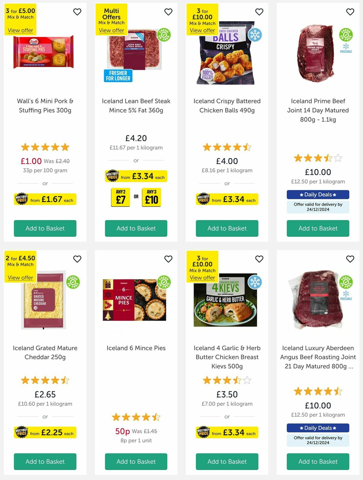 Iceland Offers from 27 December