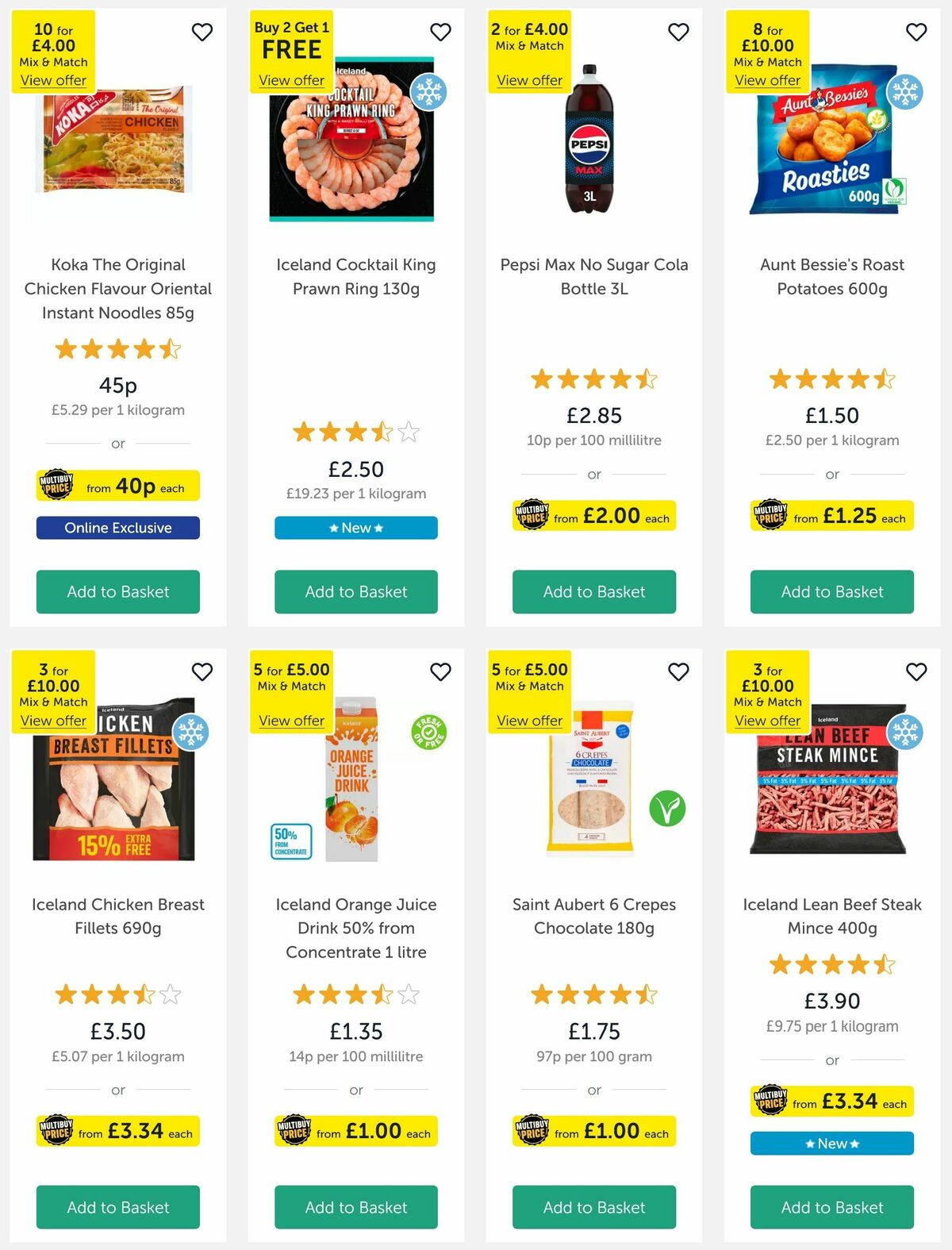 Iceland Offers from 27 December