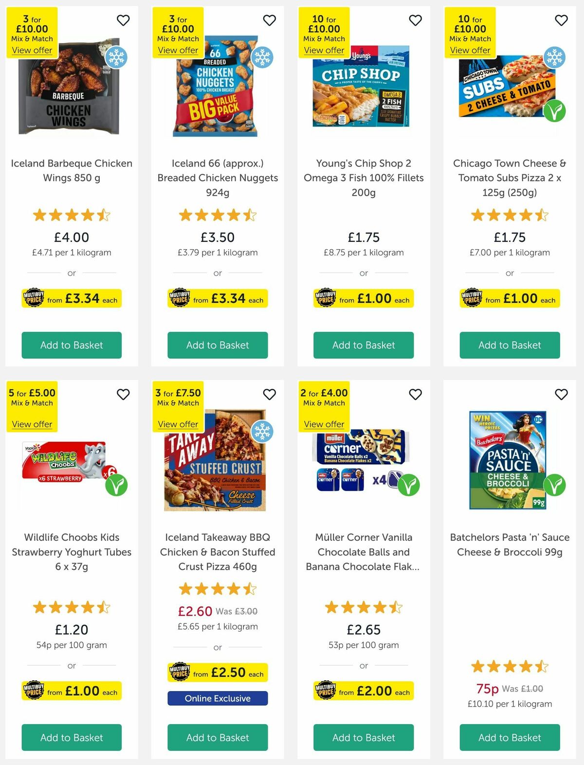 Iceland Offers from 10 January