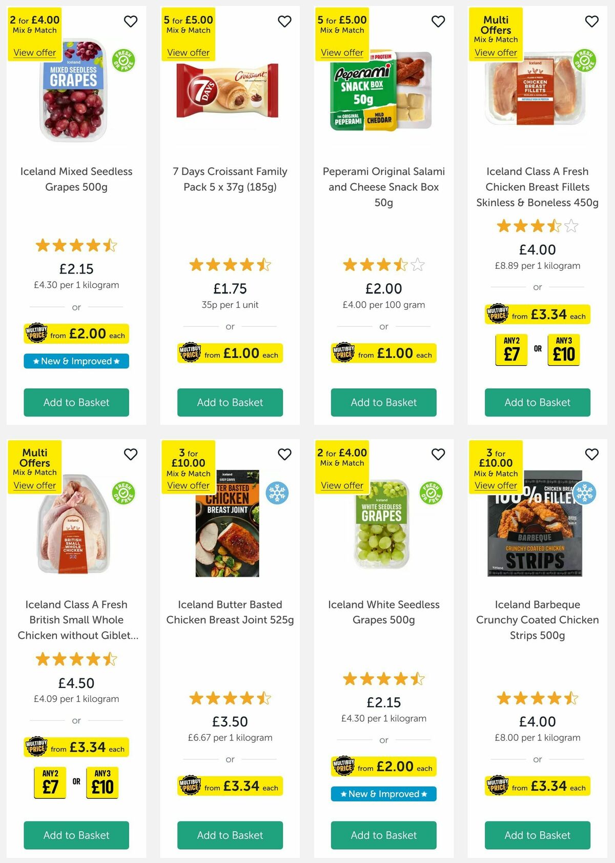 Iceland Offers from 10 January