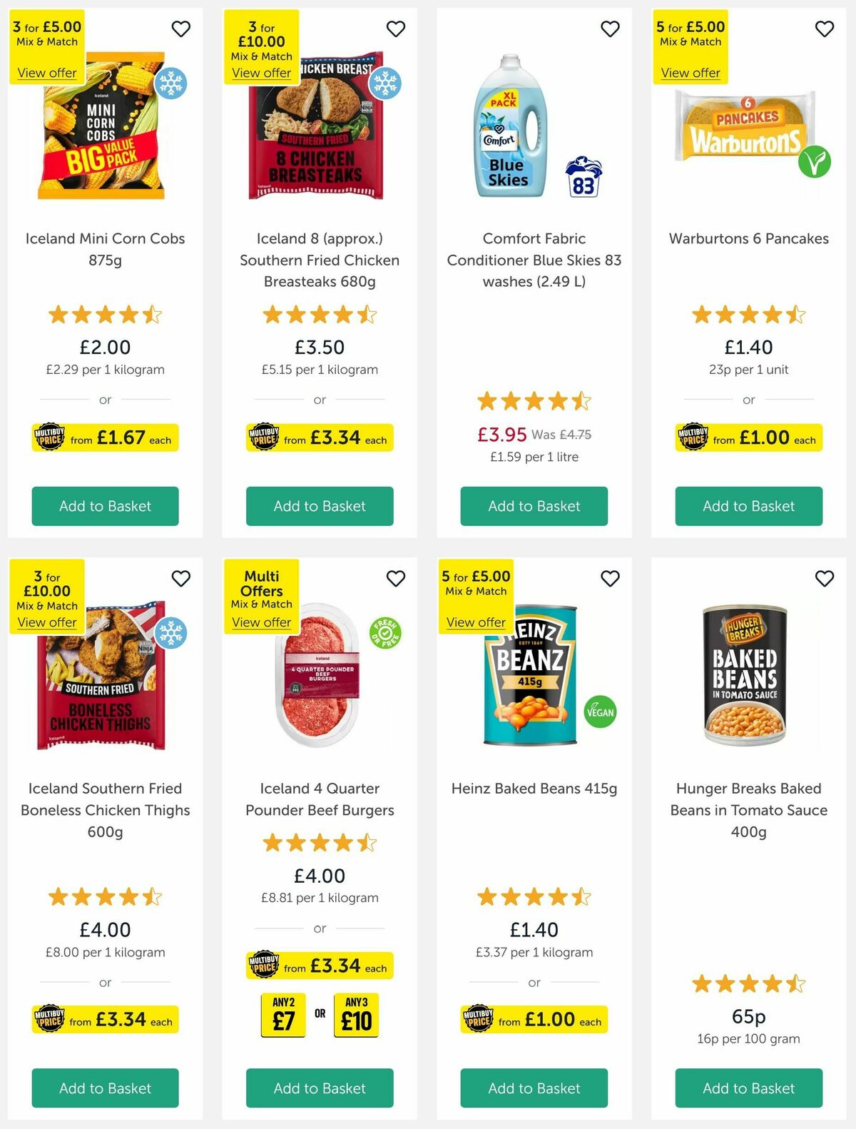 Iceland Offers from 10 January