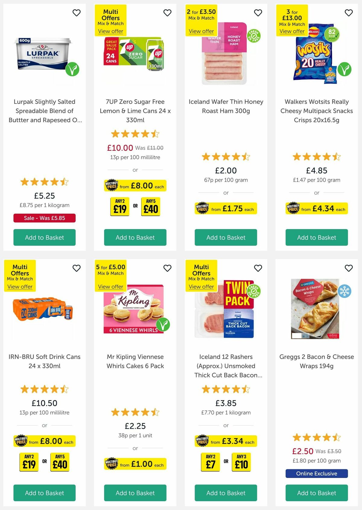 Iceland Offers from 10 January