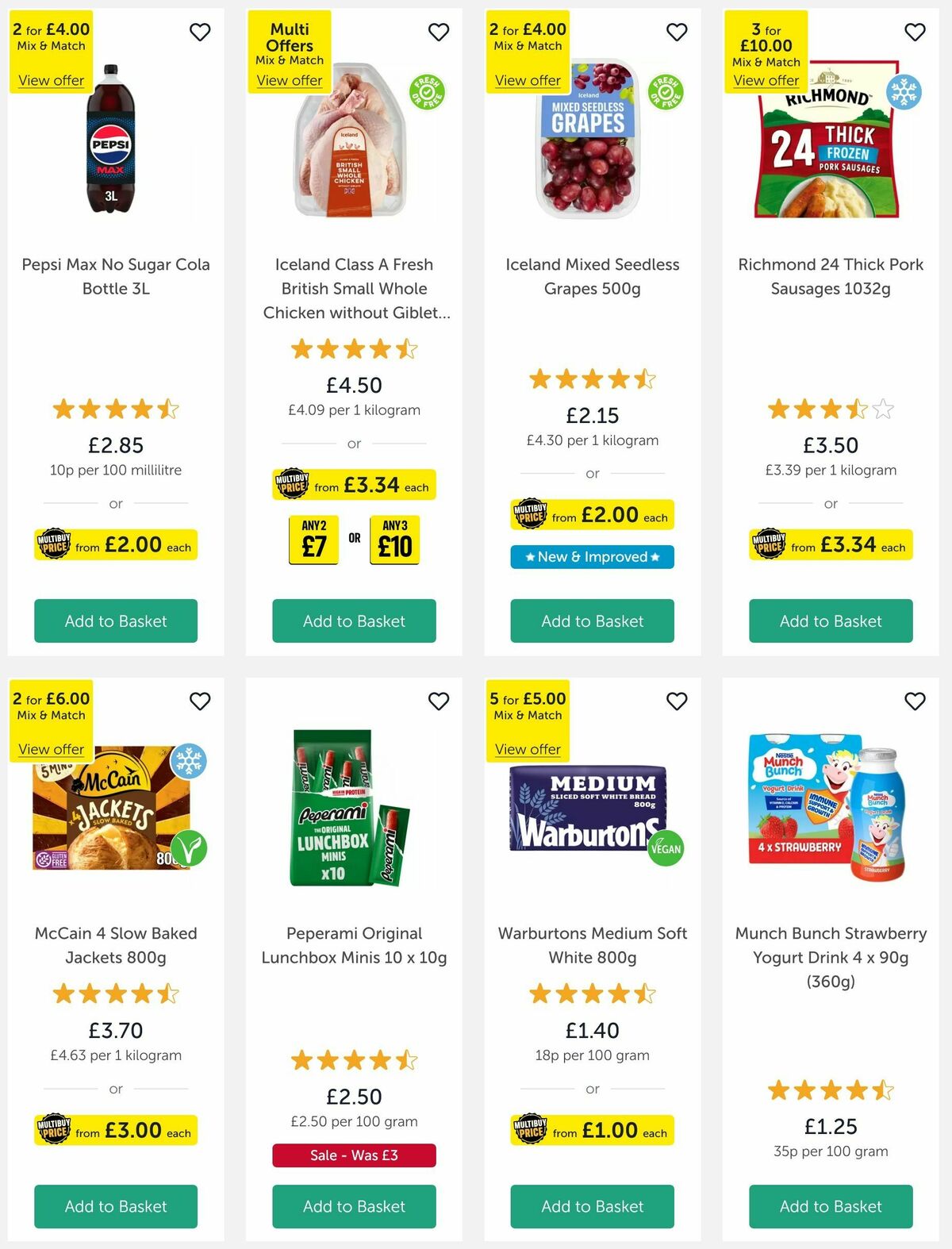 Iceland Offers from 24 January