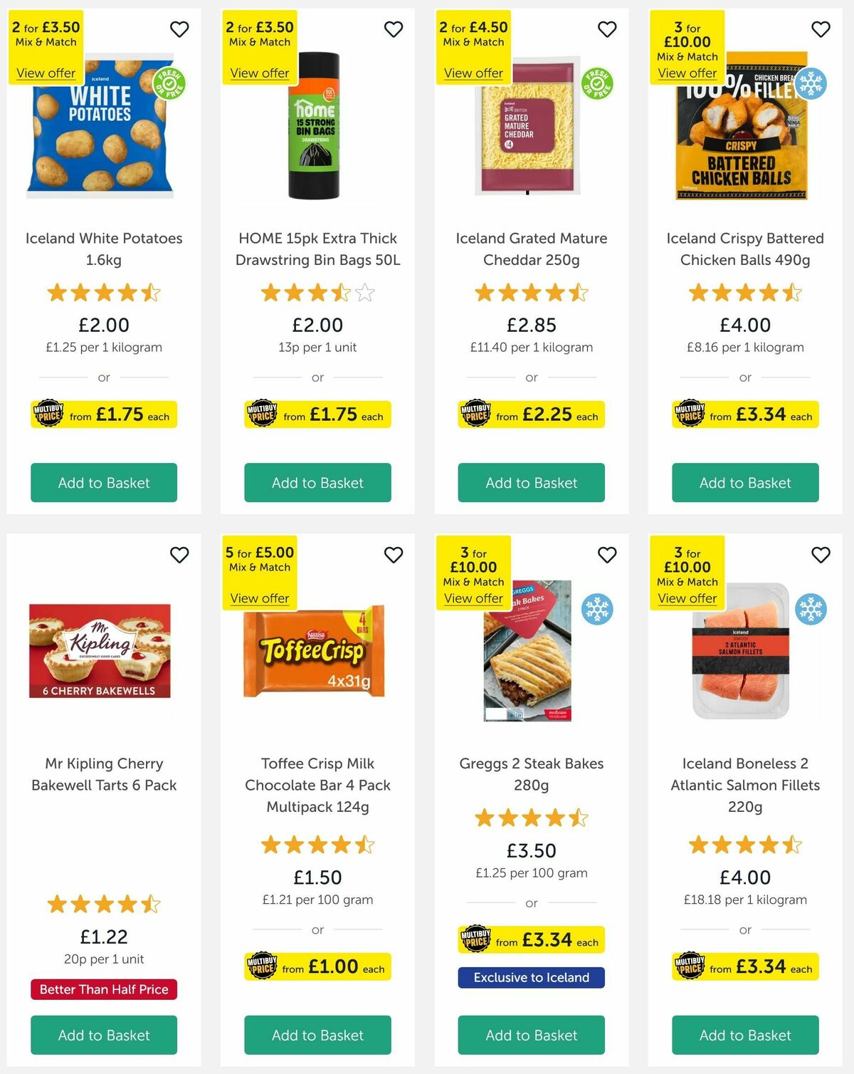 Iceland Offers from 24 January