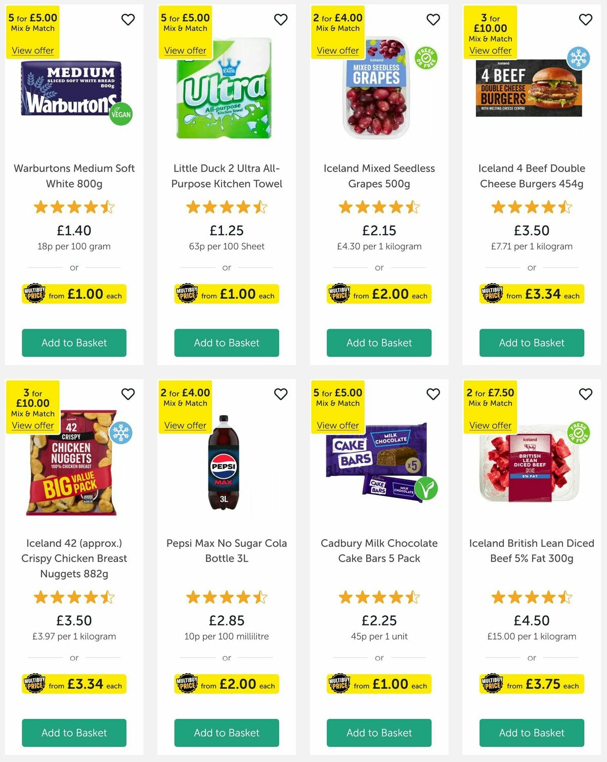 Iceland Offers from 7 February