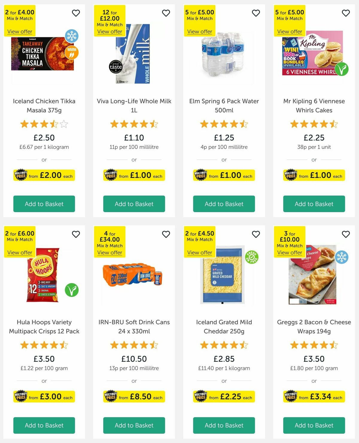 Iceland Offers from 7 February