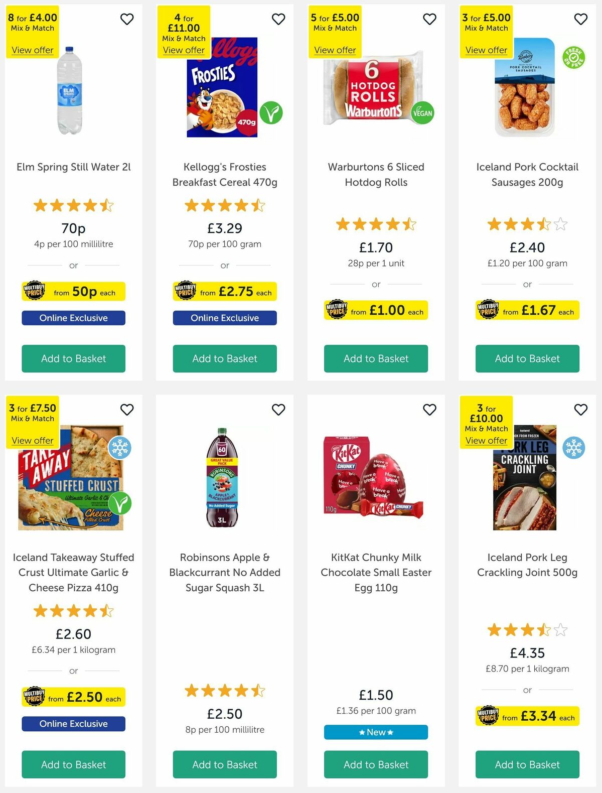 Iceland Offers from 7 February