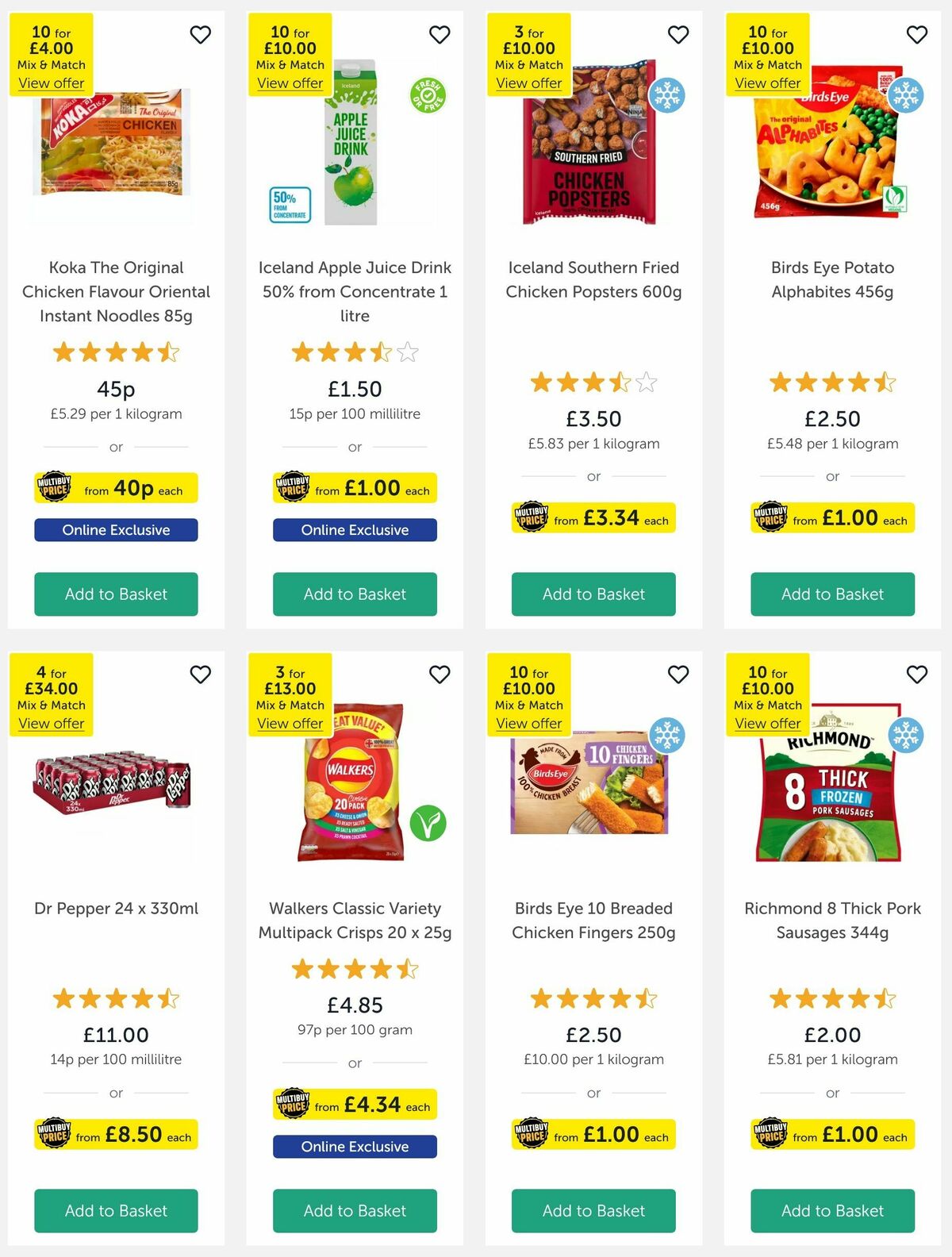 Iceland Offers from 7 February