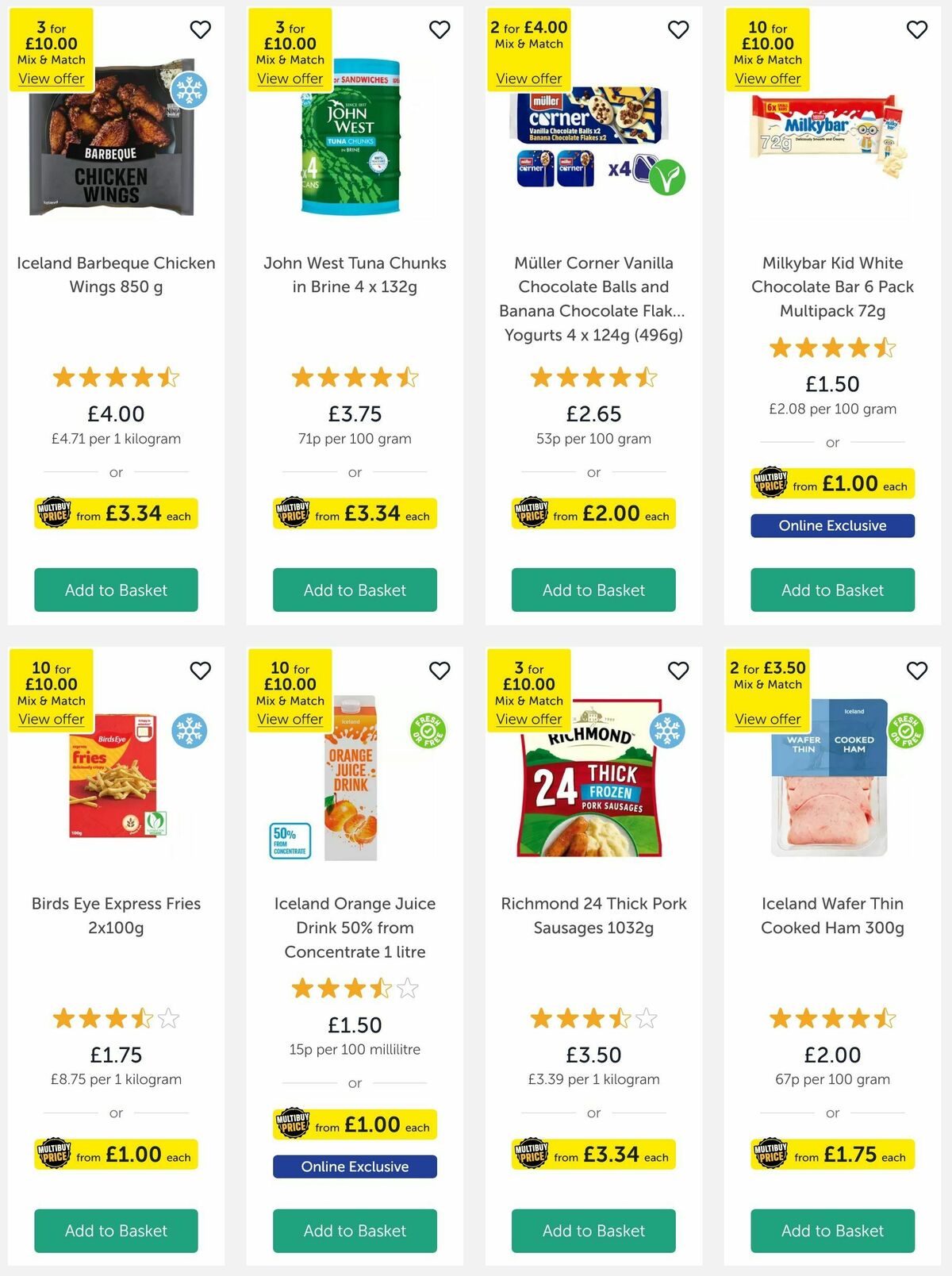 Iceland Offers from 7 February