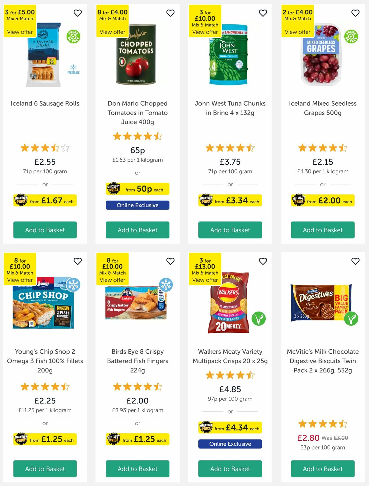 Iceland Offers from 21 February