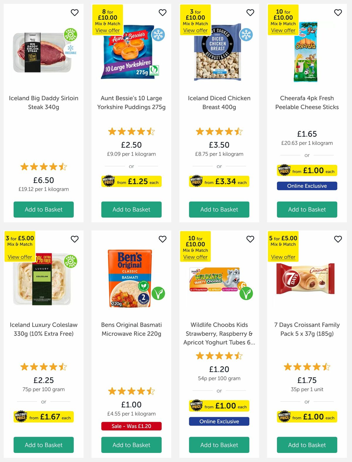 Iceland Offers from 21 February