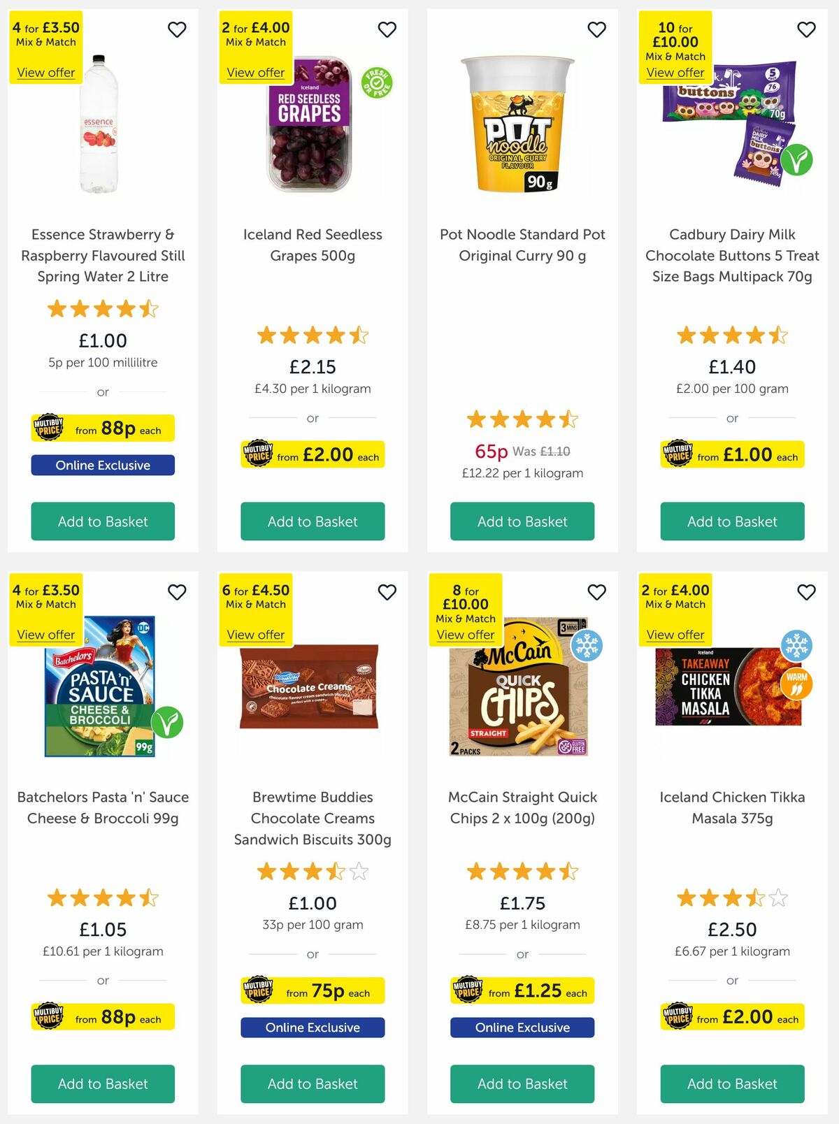 Iceland Offers from 21 February