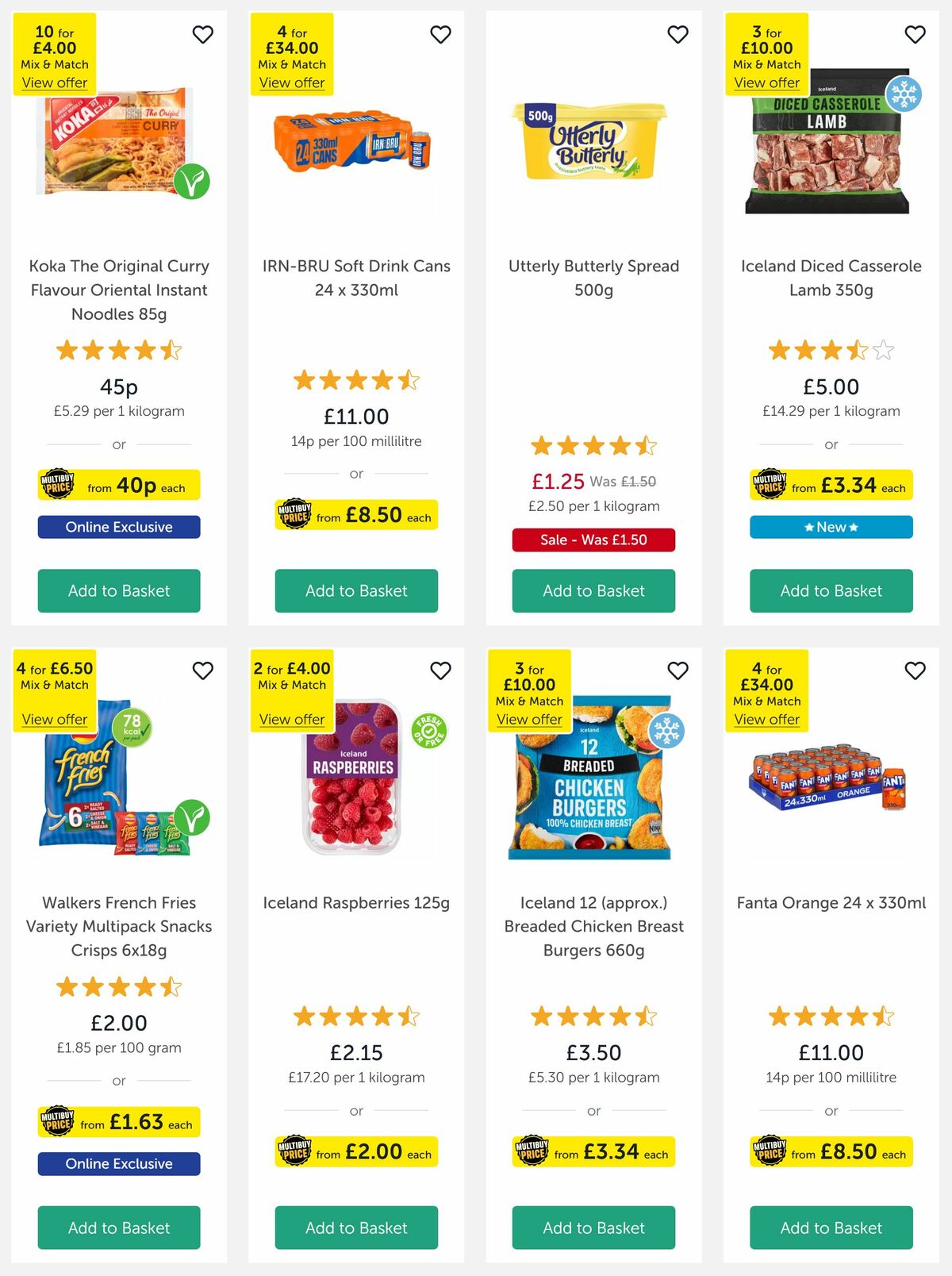 Iceland Offers from 21 February