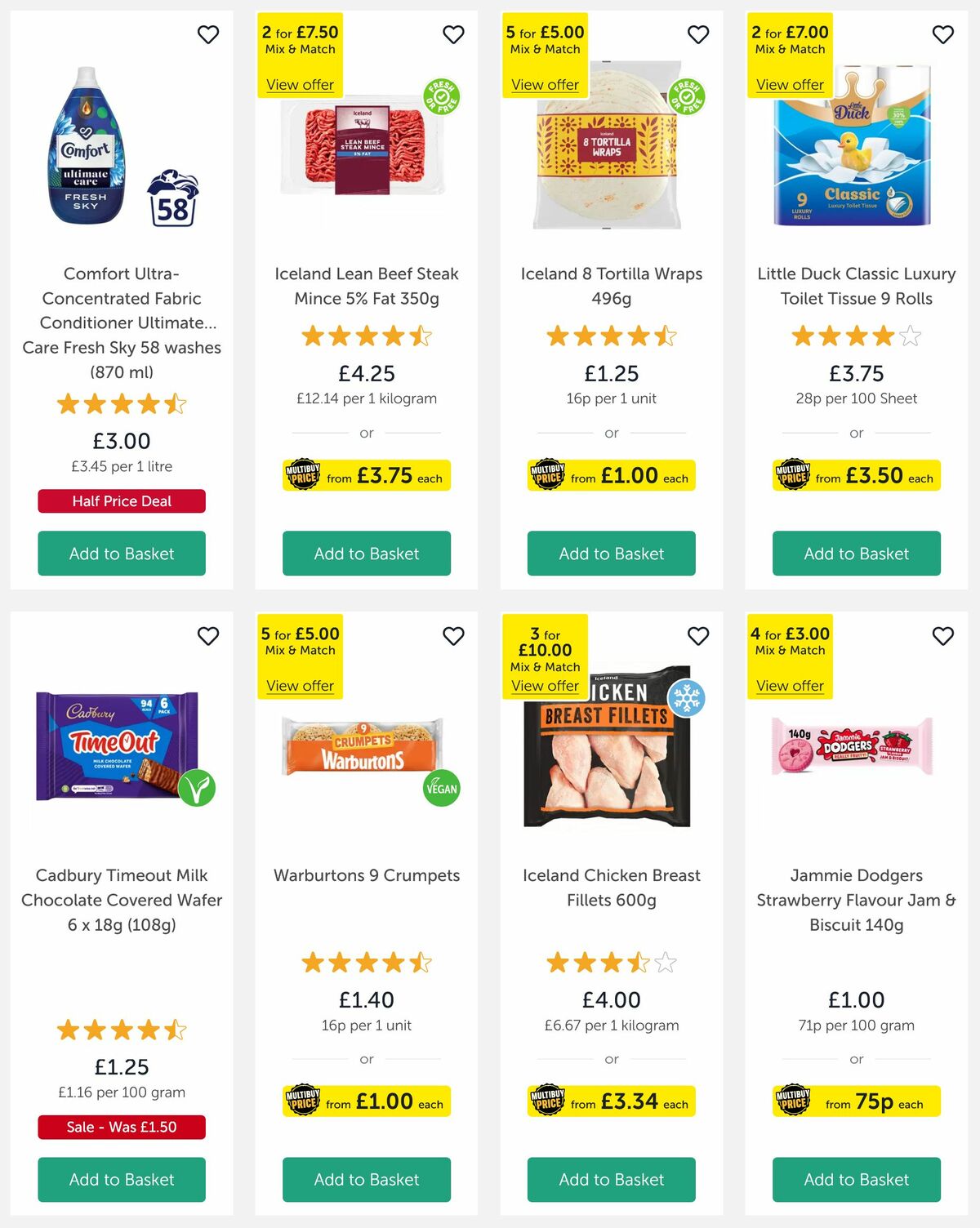 Iceland Offers from 21 February