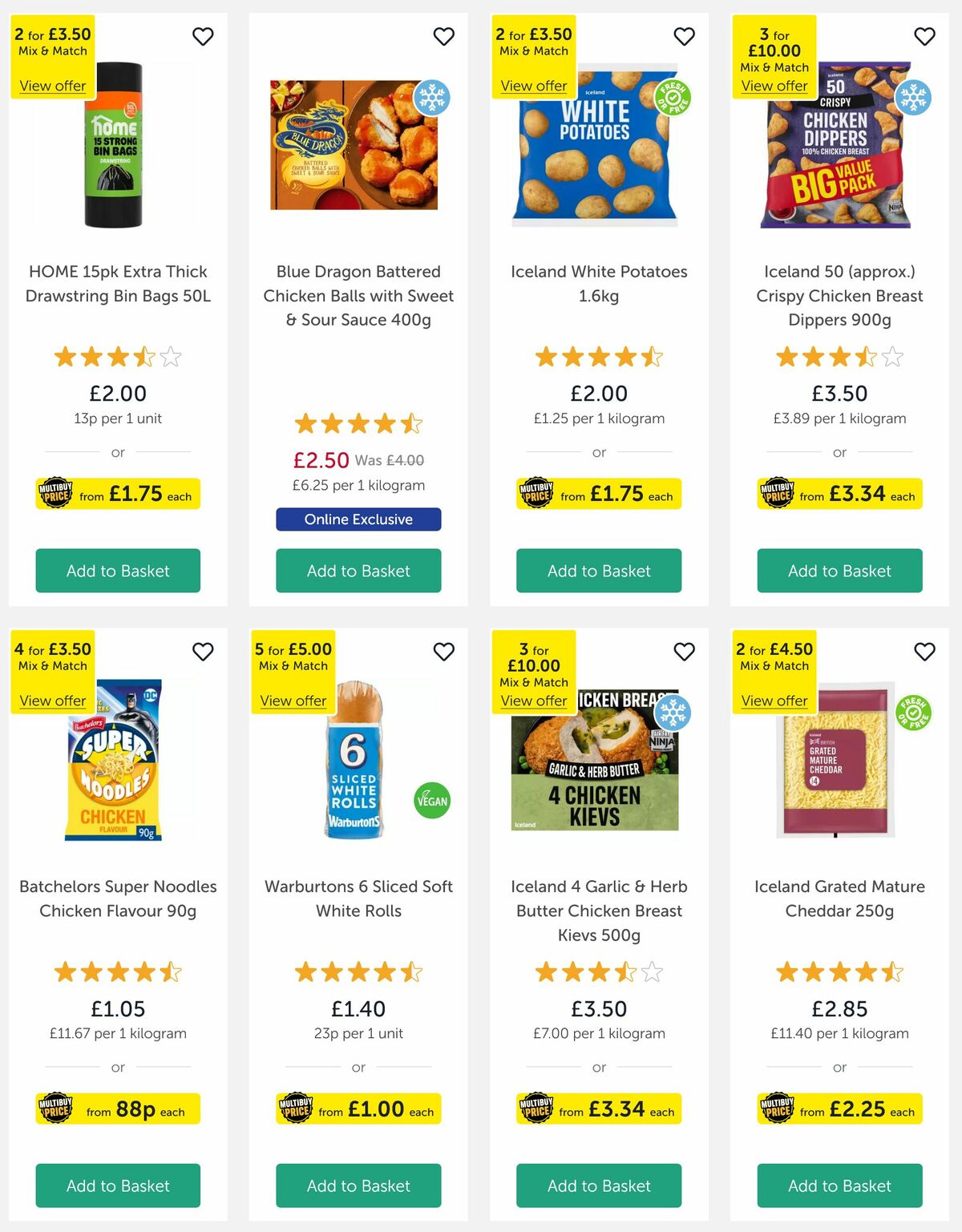 Iceland Offers from 21 February