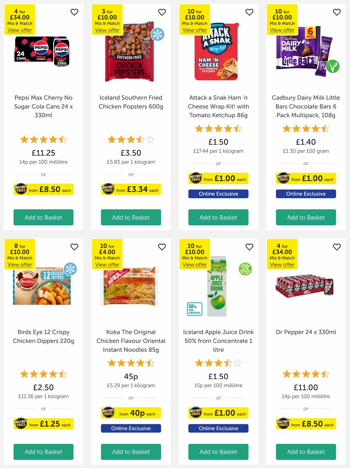 Iceland Offers from 21 February