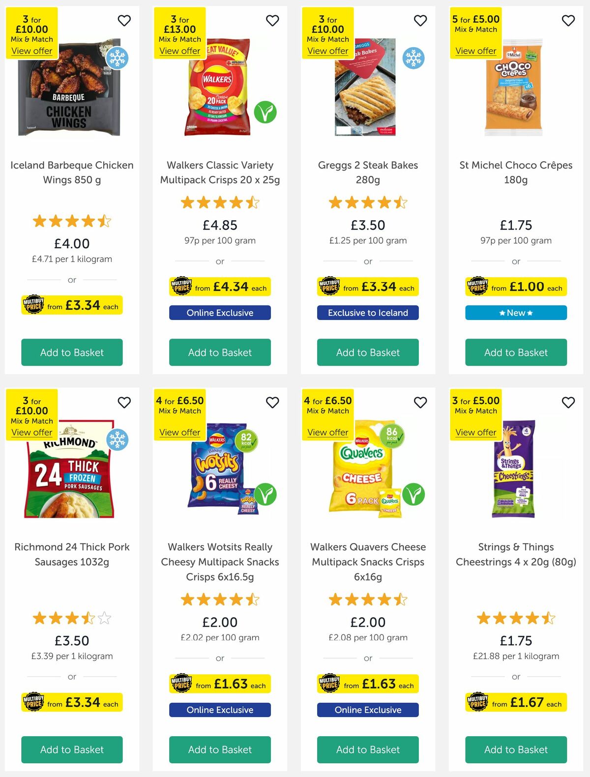 Iceland Offers from 21 February