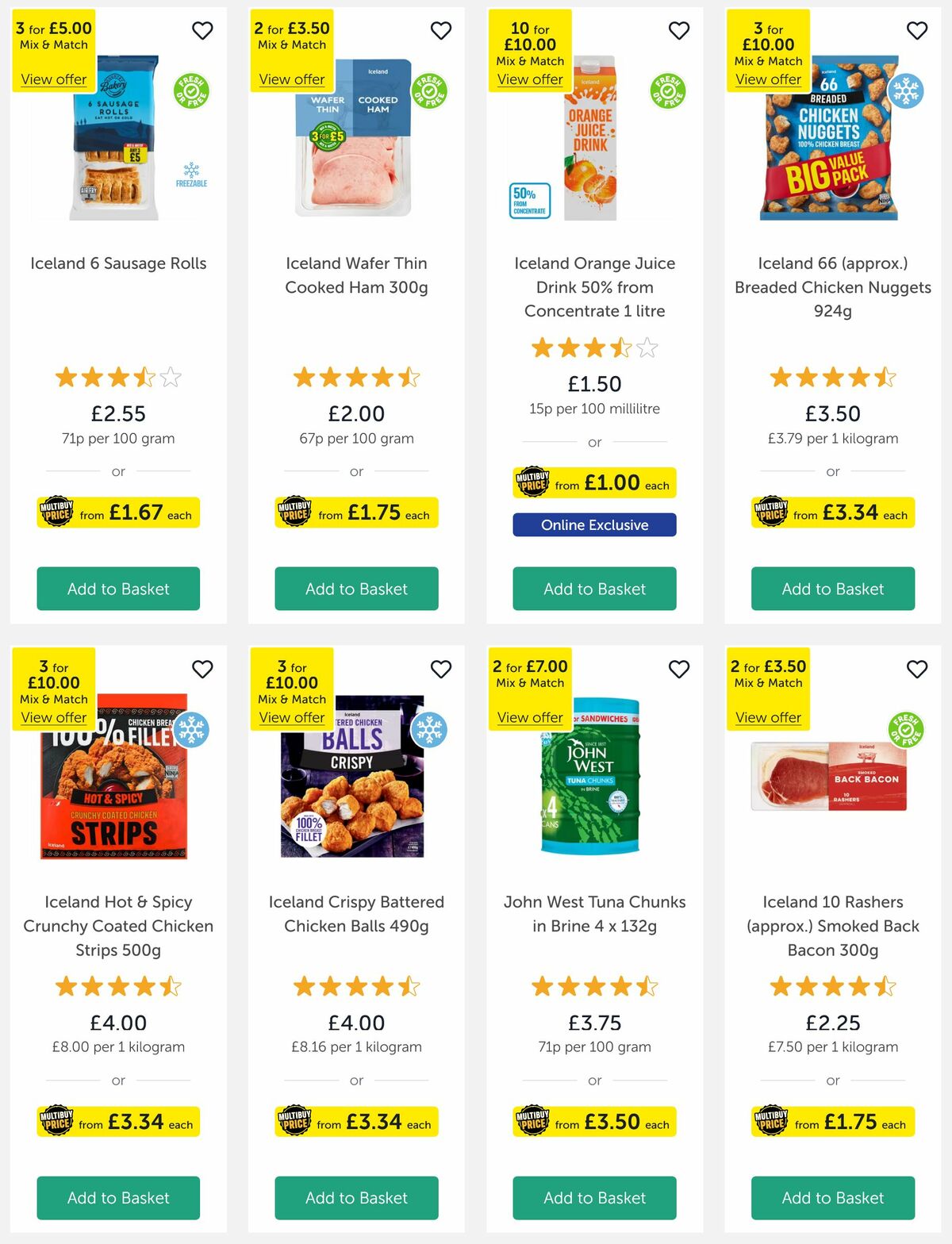 Iceland Offers from 27 February