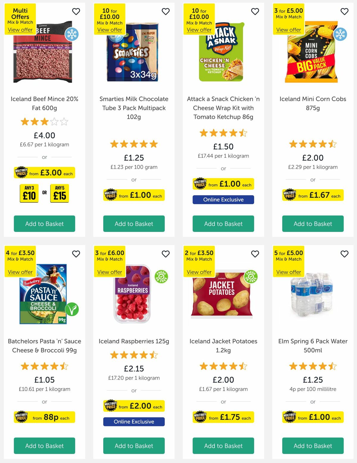 Iceland Offers from 27 February